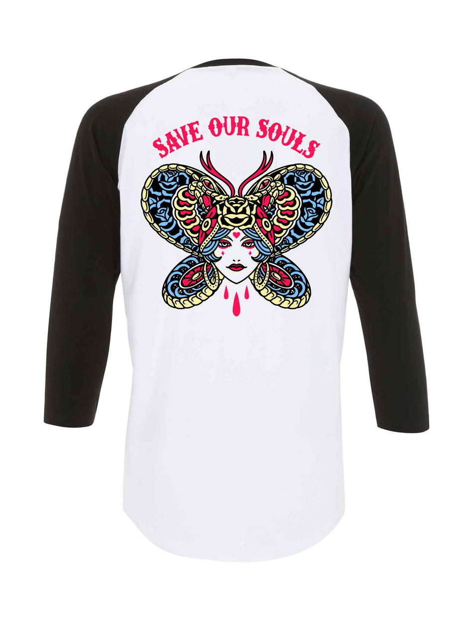Beautiful Monster Baseball T-Shirt - Save Our Souls Clothing
