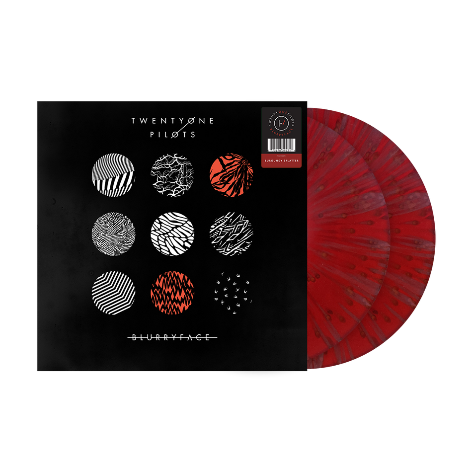 Twenty One Pilots - Blurryface (2LP Burgundy Splatter Vinyl)