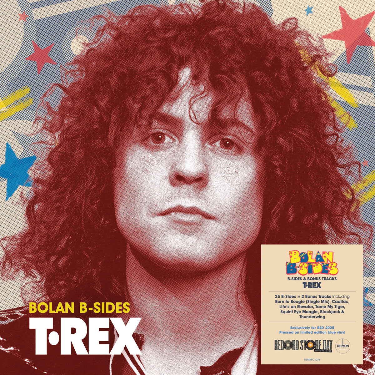 Bolan B-Sides  - RSD 2025 (2LP Translucent Blue Vinyl)