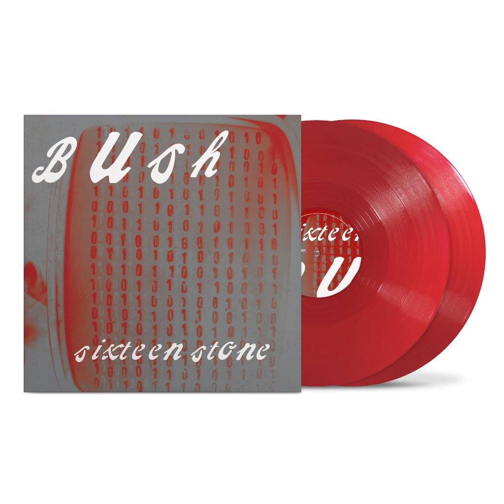 Bush - Sixteen Stone - 30th Anniversary Edition (2LP Opaque Red Vinyl)