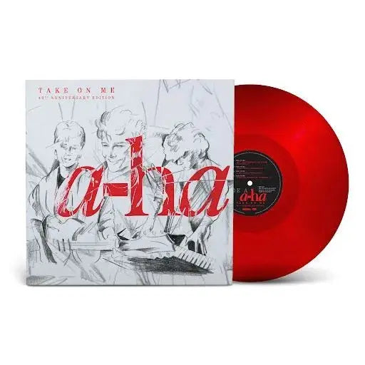 A-ha - Take On Me (40th Anniversary EP) - RSD Black Friday 25 (12" Ruby Red Vinyl)