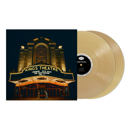 Common & Pete Rock - The Auditorium Vol. 1 (2LP Indie Tan Vinyl)