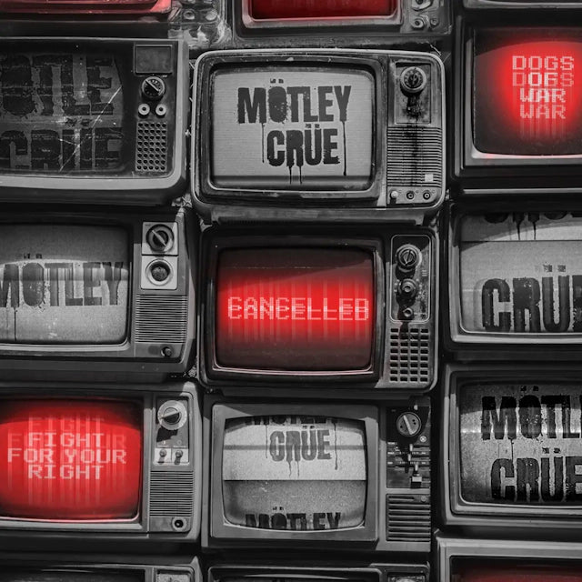 Motley Crue - Cancelled EP (1LP Red & Black Splatter)