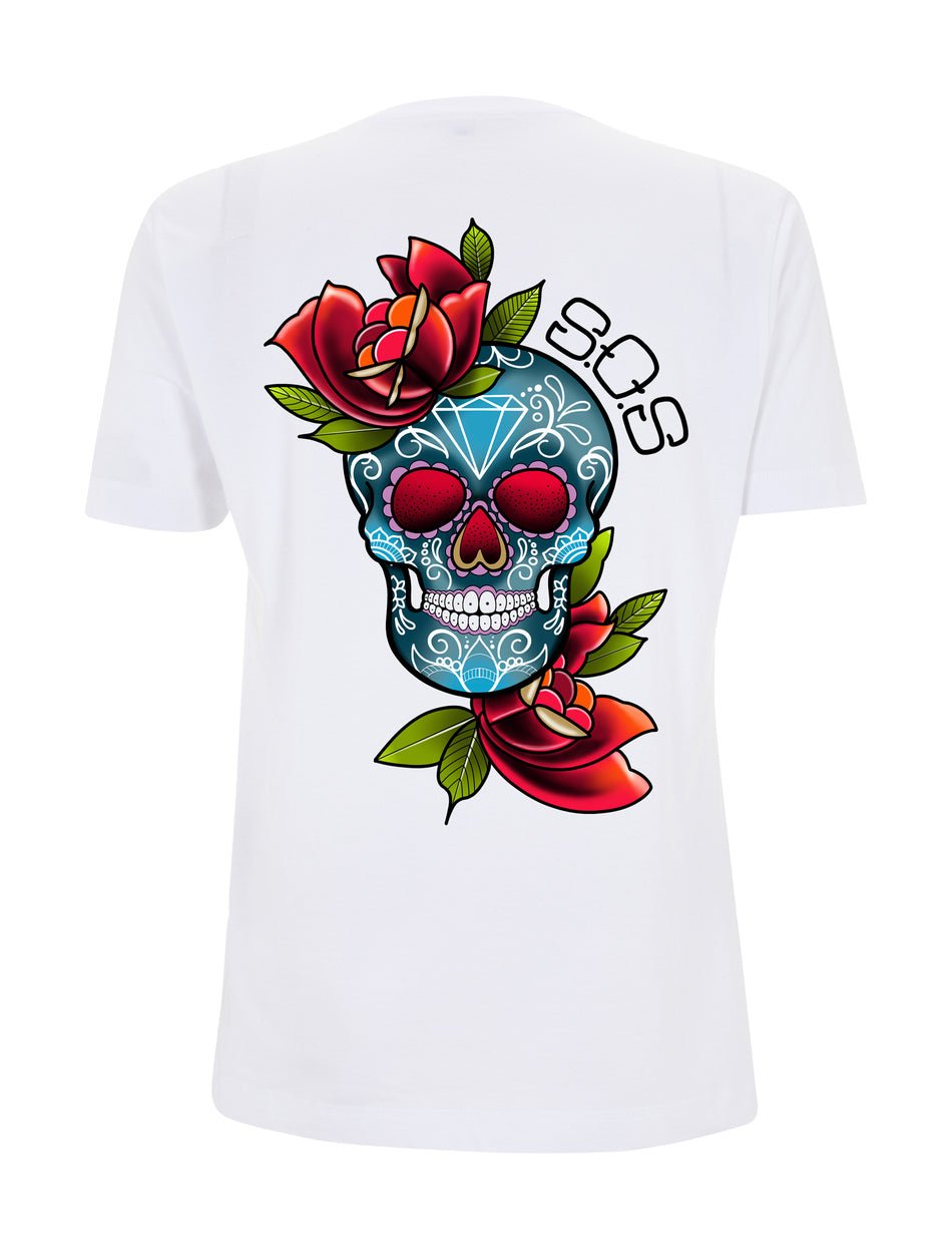 Candy Skull T-Shirt - Save Our Souls Clothing