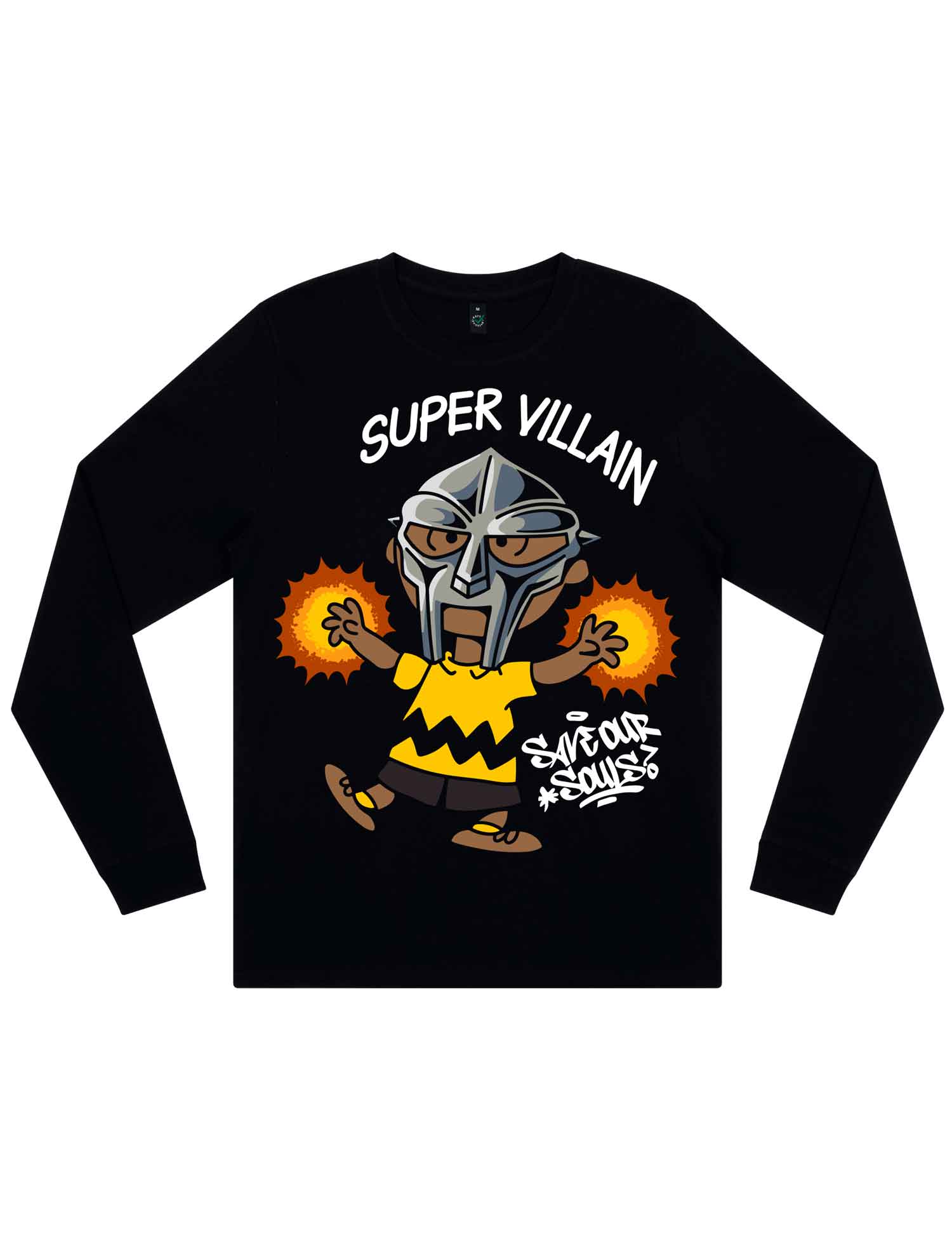 DOOM Charlie Brown Long Sleeve T-Shirt - Save Our Souls Clothing