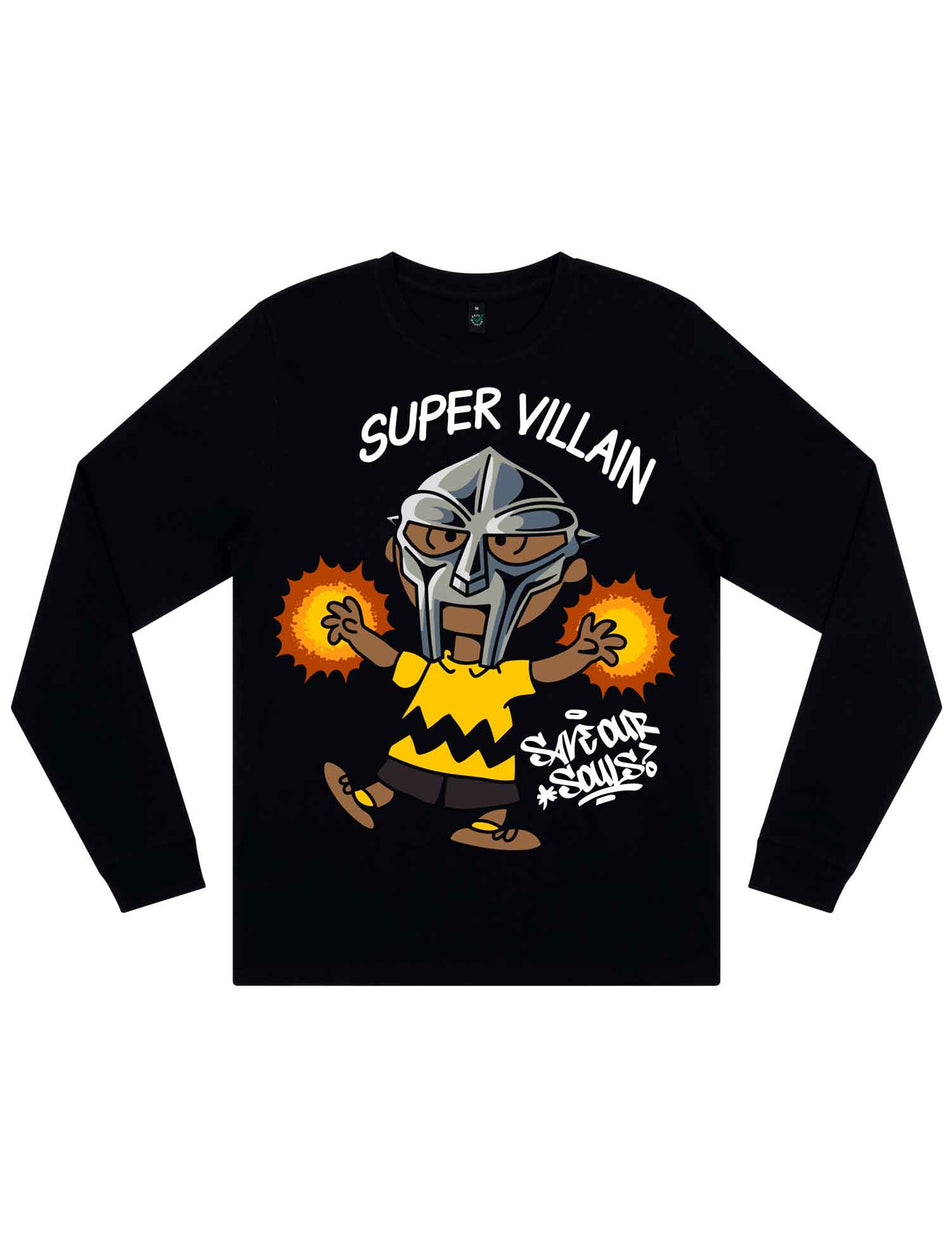 DOOM Charlie Brown Long Sleeve T-Shirt - Save Our Souls Clothing