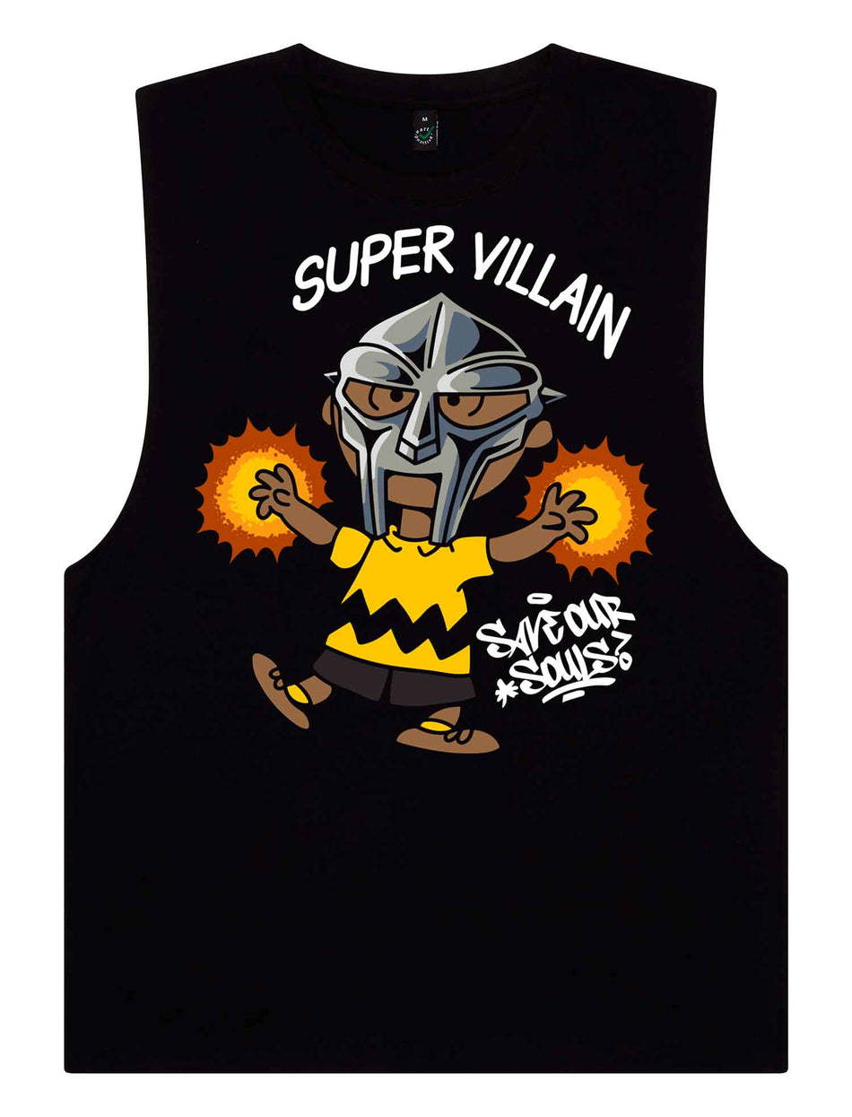 DOOM Charlie Brown Sleeveless T-Shirt - Save Our Souls Clothing