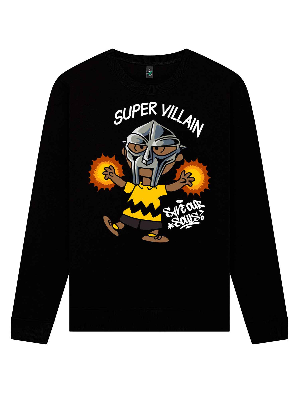 DOOM Charlie Brown Sweatshirt - Save Our Souls Clothing