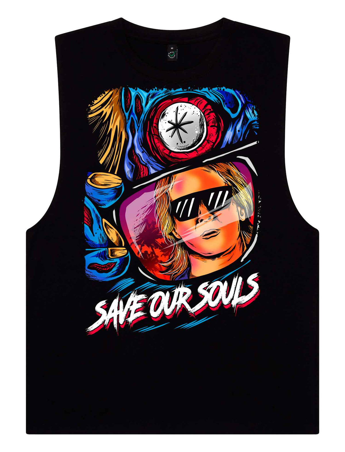 They Live Sleeveless T-Shirt - Save Our Souls Clothing