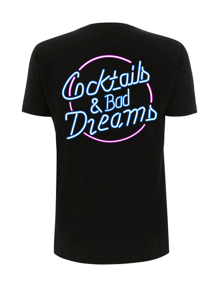 Cocktails & Bad Dreams T-Shirt - Save Our Souls Records