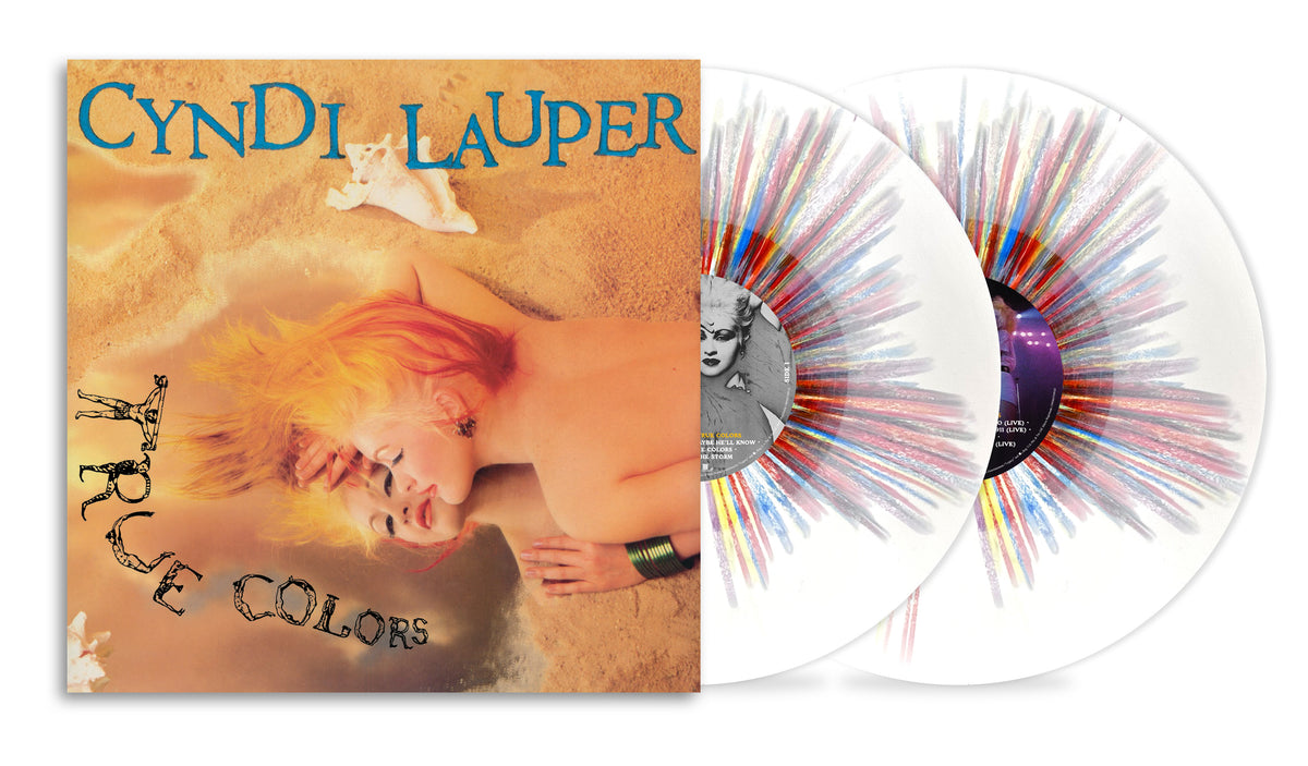Cyndi Lauper - True Colours (40th Anniversary) (2LP Rainbow Sparkle Vinyl)