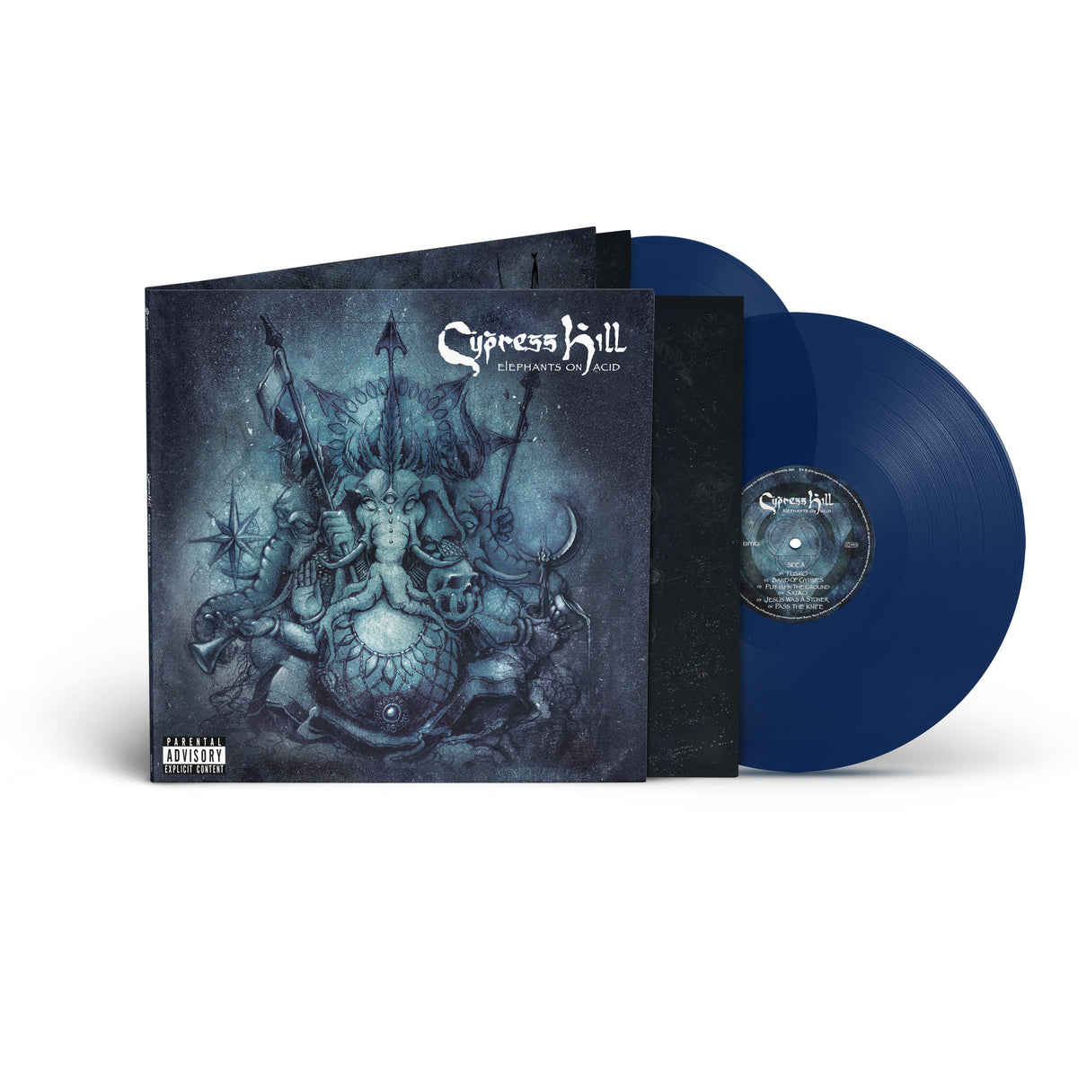 Cypress Hill - Elephants On Acid (2LP Translucent Dark Blue Vinyl)