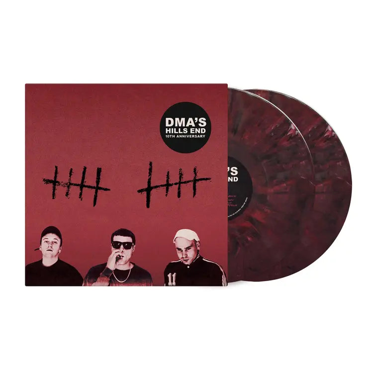 DMA's - All The Hits (2LP Red, Black & White Marble Vinyl)