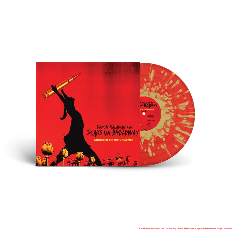 Daron Malakian and Scars On Broadway - Addicted To The Violence (1LP Ruby Red & Gold Splatter Vinyl)