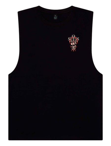 Dagger Sleeveless T-Shirt - Save Our Souls Clothing