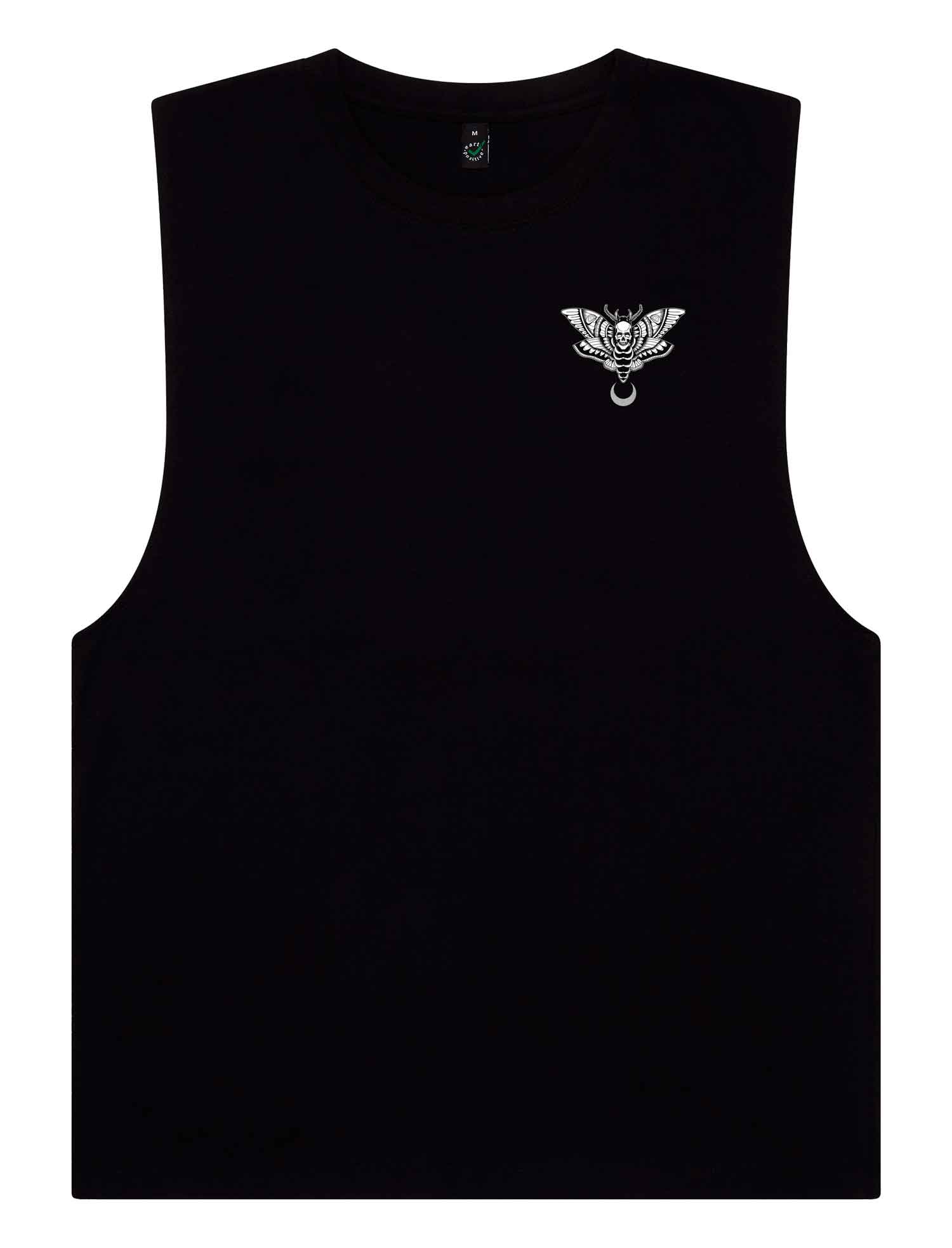Death Moth Sleeveless T-Shirt - Save Our Souls Clothing