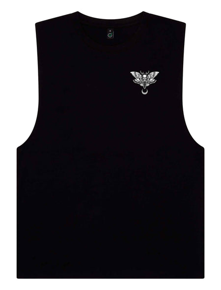 Death Moth Sleeveless T-Shirt - Save Our Souls Clothing