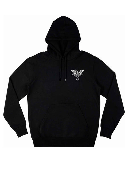 Death Moth Hoodie - Save Our Souls Clothing