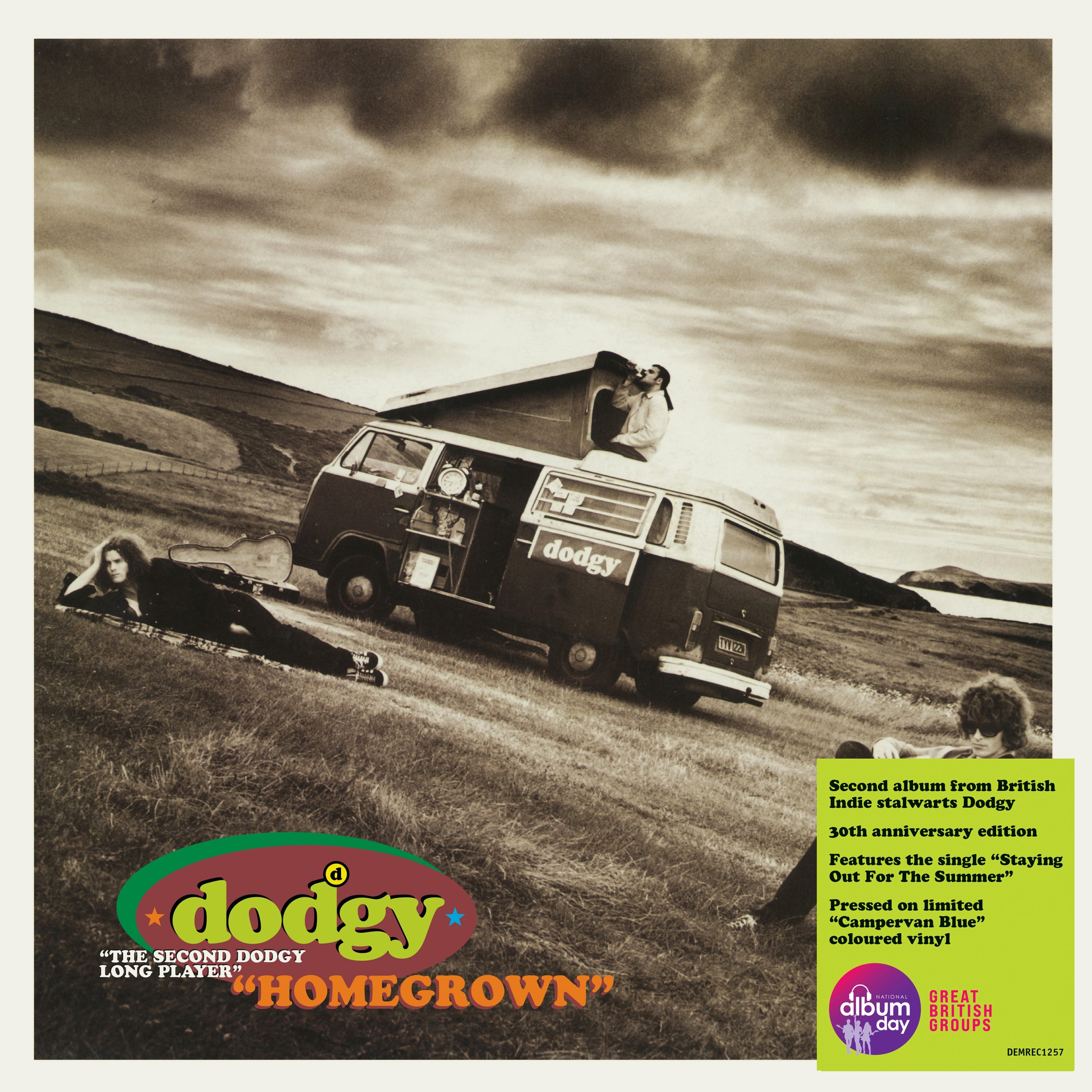 Dodgy - Homegrown - 30th Anniversary - NAD 2024 (1LP Blue Vinyl)