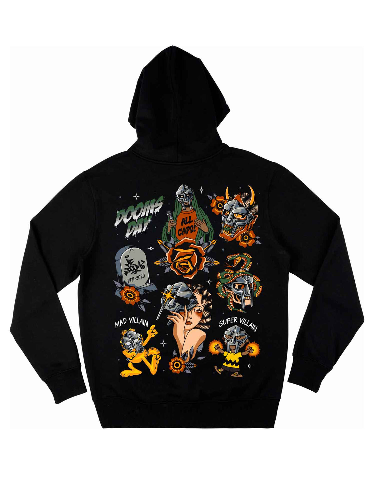 DOOM Flash Sheet Hoodie - Save Our Souls Clothing
