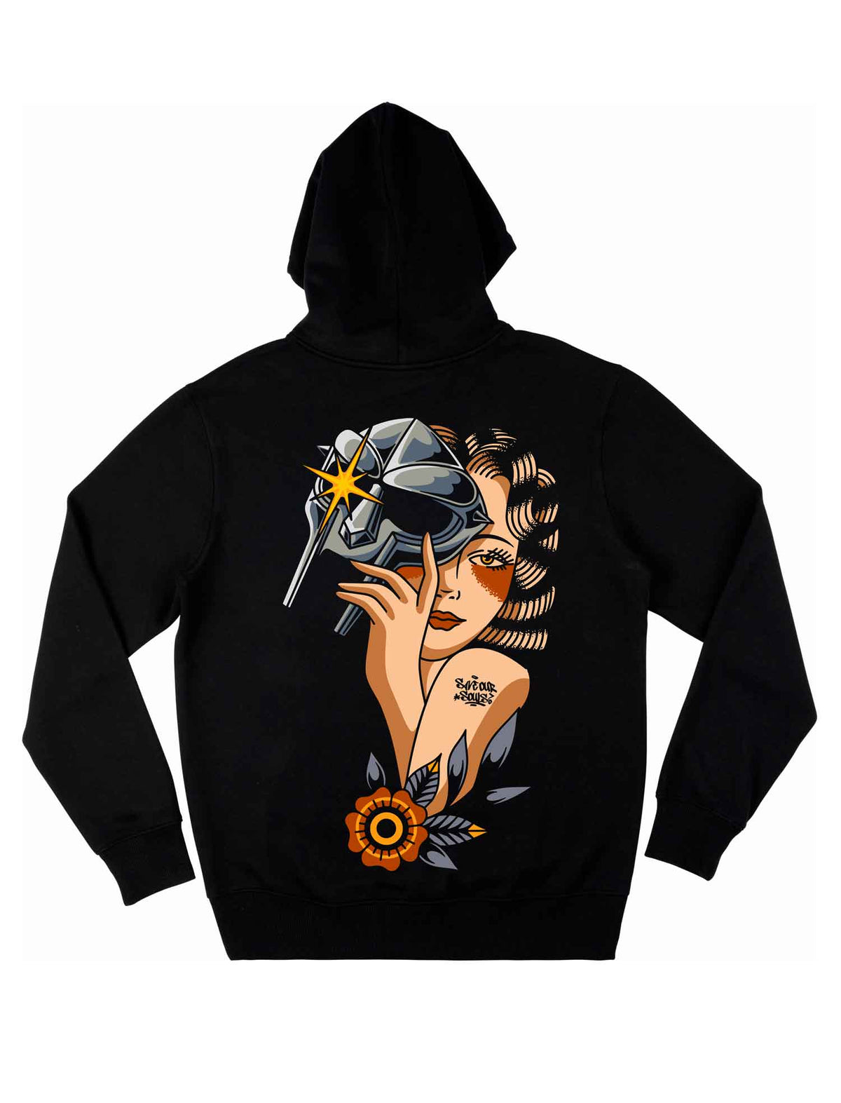 DOOM Pin-Up Hoodie - Save Our Souls Clothing