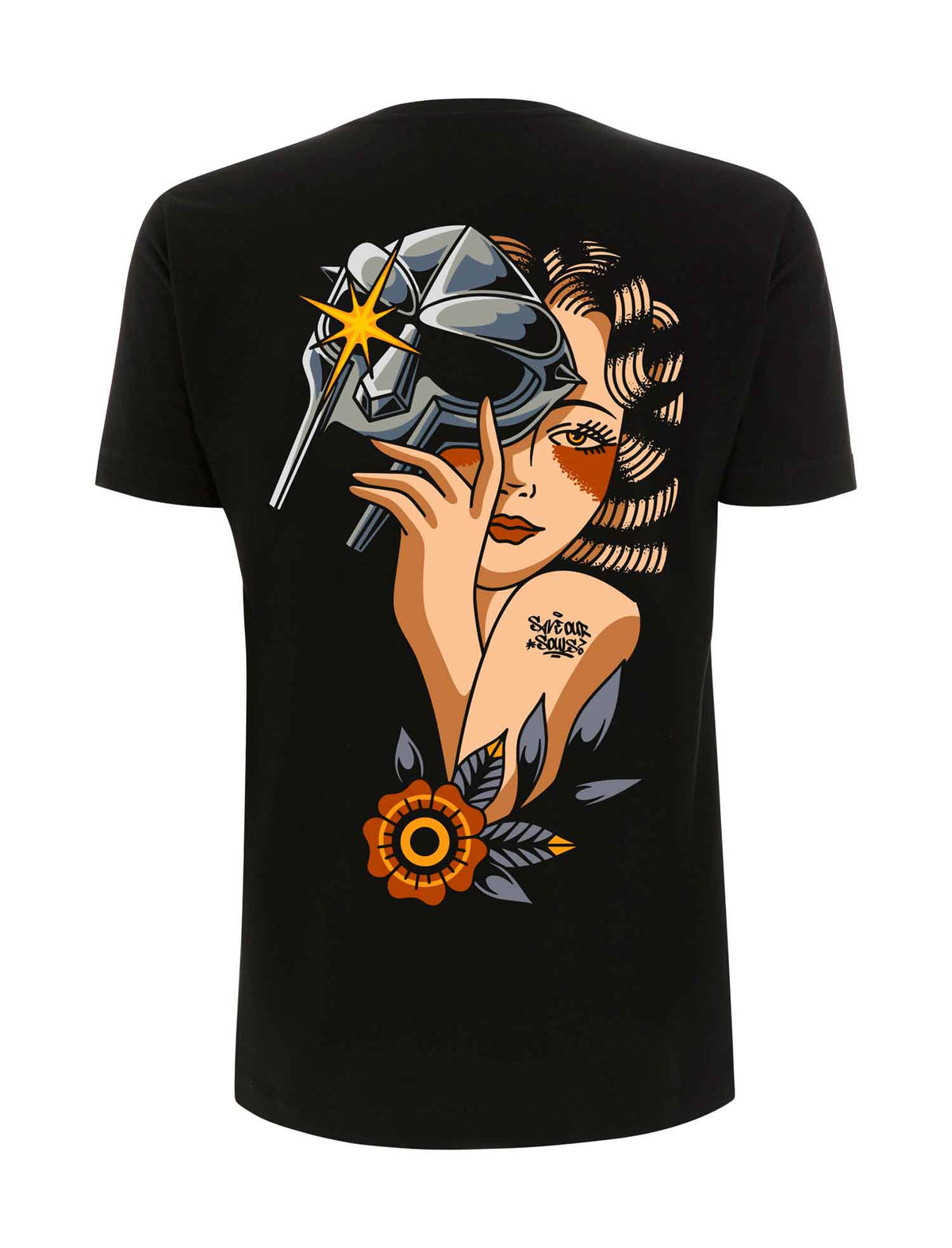 DOOM Pin-Up T-Shirt - Save Our Souls Clothing