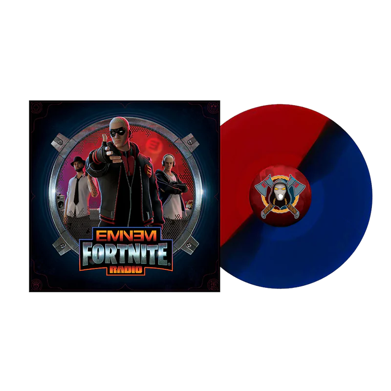 Eminem - Fortnite Radio (1LP Red & Blue Split Vinyl)