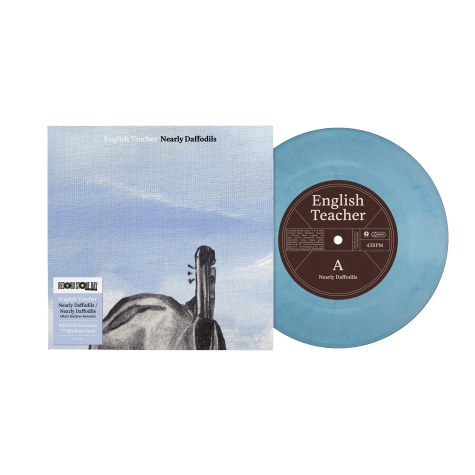 English Teacher - Nearly Daffodils / Nearly Daffodils (Matt Maltese Rework) - RSD 2026 (7" Sky Blue Vinyl)