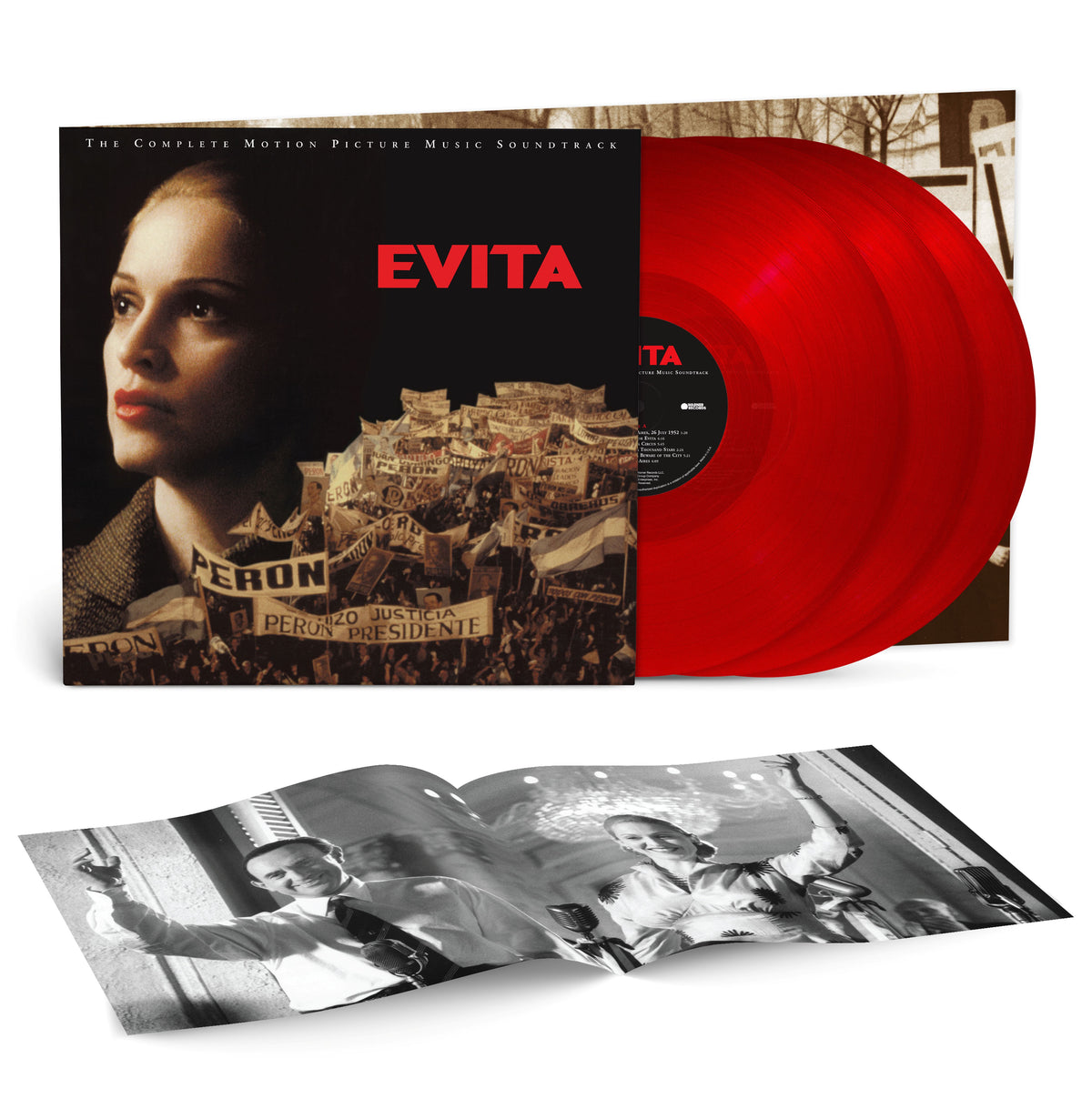 Madonna - Evita: The Complete Motion Picture Soundtrack (3LP Red Vinyl)