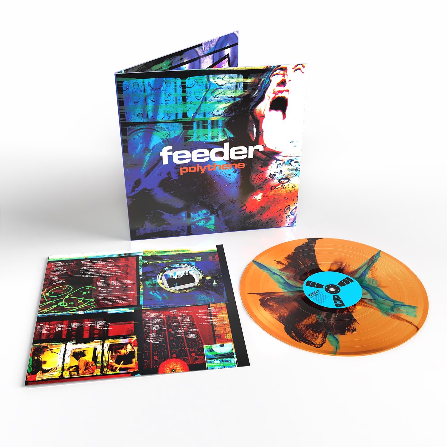 Feeder - Polythene (2026 Remaster) (1LP Inksplosion Vinyl)