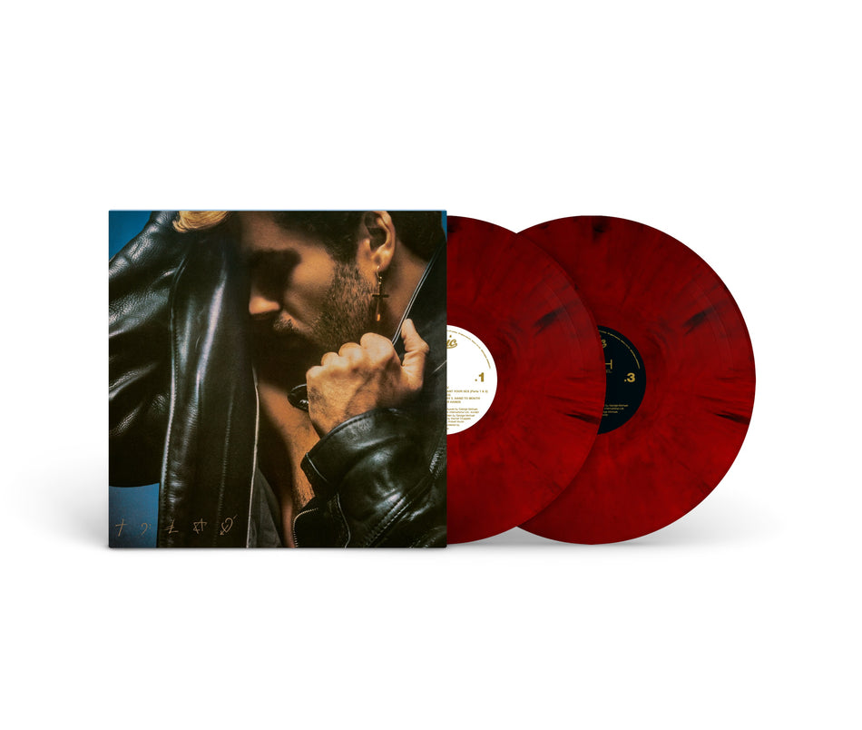 George Michael - Faith (2LP Red & Black Marble Vinyl)