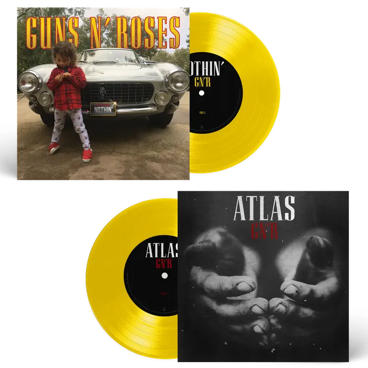 Guns N' Roses - Nothin' / Atlas (7" Canary Yellow Vinyl)