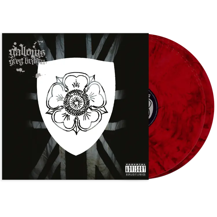Gallows - Grey Britain - Indie Exclusive (2LP Red & Black Marble Vinyl)
