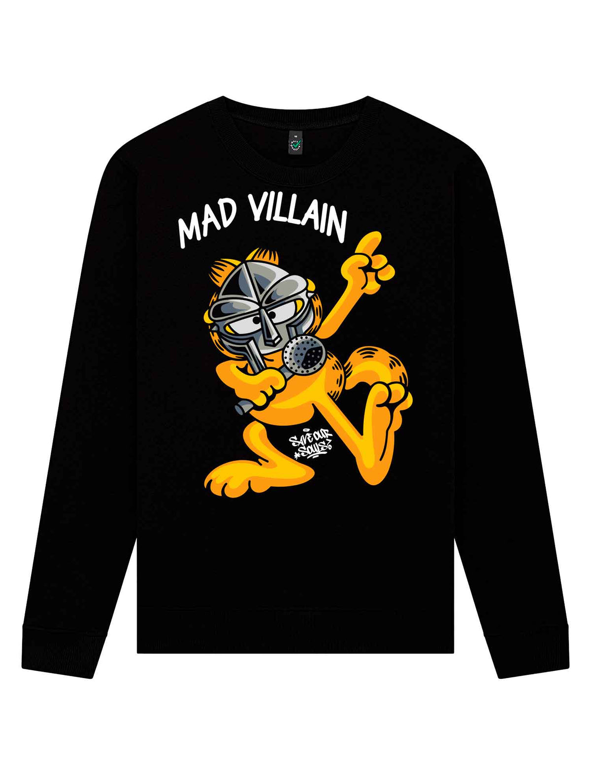 DOOM Garfield Sweatshirt - Save Our Souls Clothing