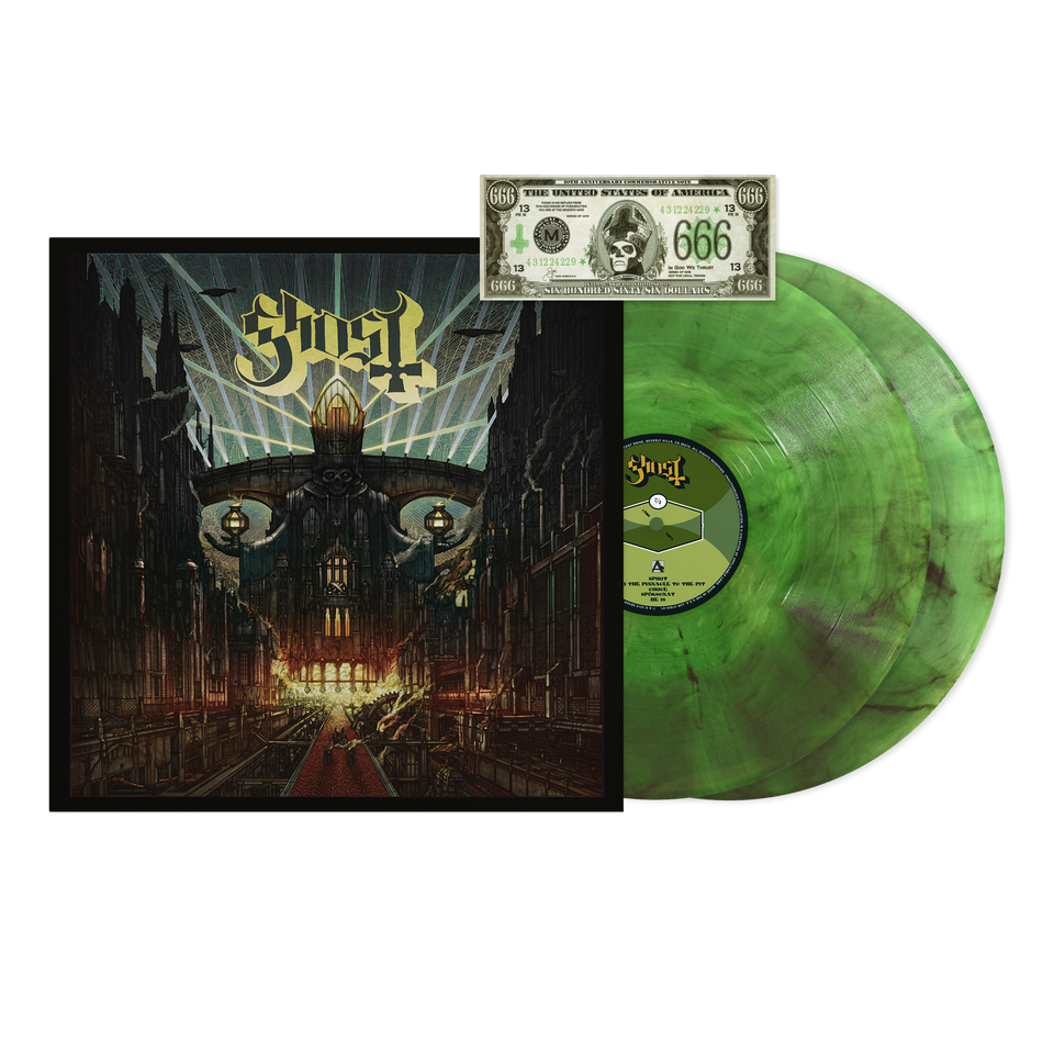 Ghost - Meliora - Deluxe 10th Anniversary Edition (2LP Green Smoke Vinyl)