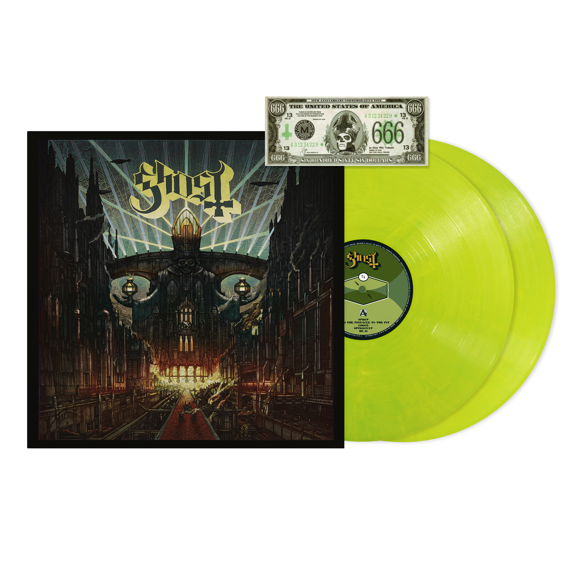 Ghost - Meliora - Deluxe 10th Anniversary Edition (2LP Surge Vinyl)