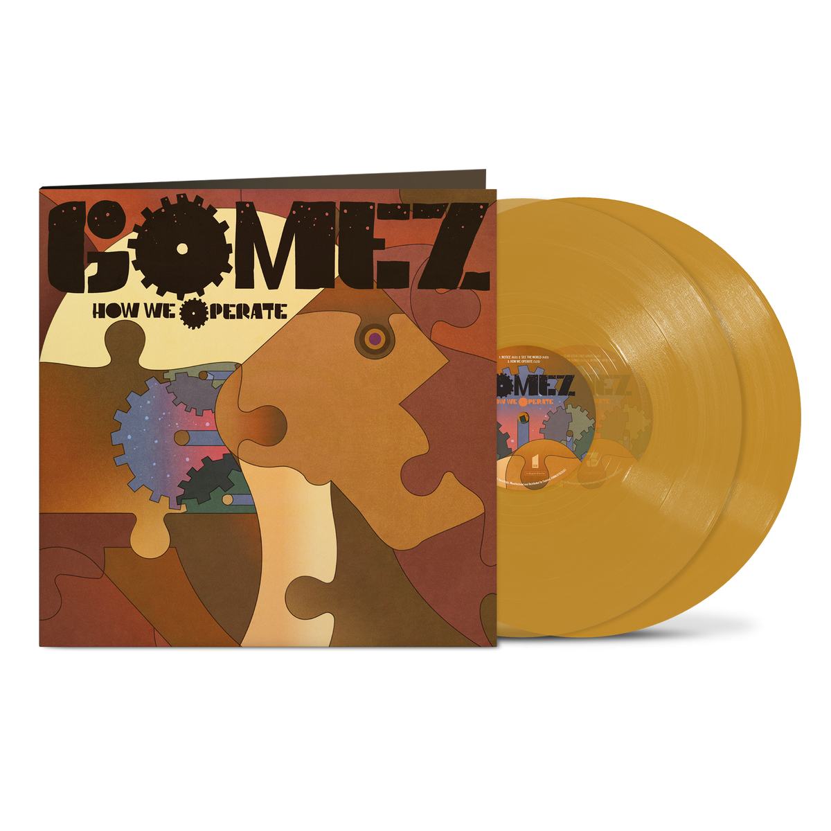 Gomez - How We Operate - NAD 2024 (2LP Translucent Amber Vinyl)