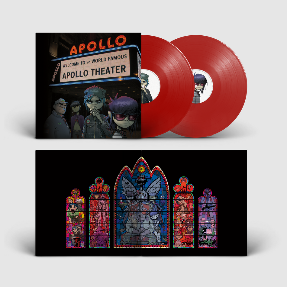 Gorillaz - Demon Days Live From The Apollo Theatre - RSD 2025 (2LP Red Vinyl)