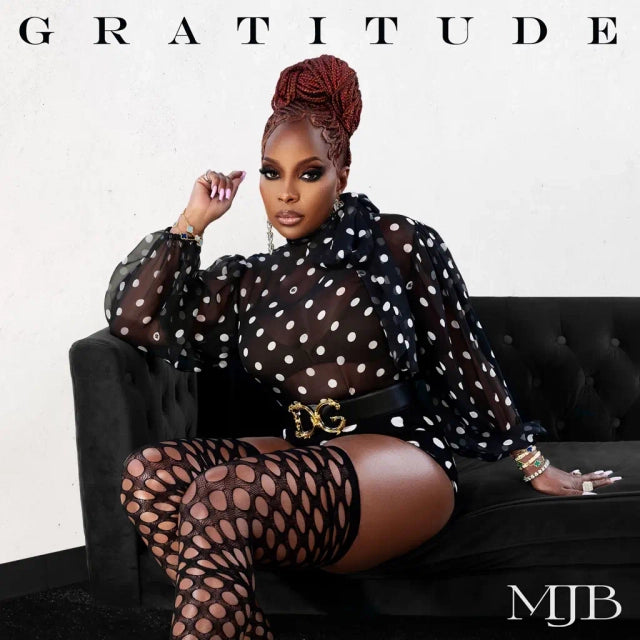 Mary J. Blige - Gratitude (1LP Silver & White Swirl Vinyl)