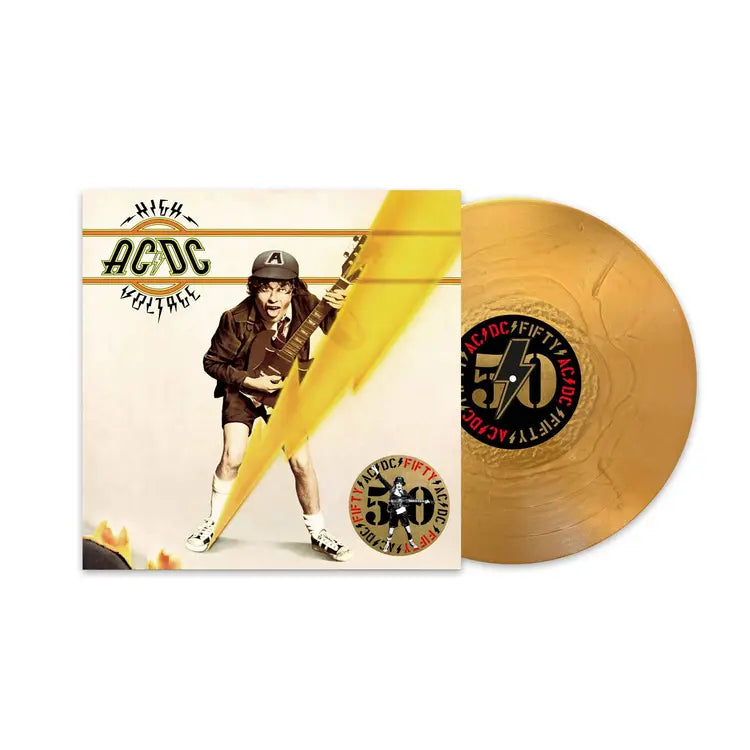 AC/DC - High Voltage - 50th Anniversary Edition (1LP Gold Vinyl))