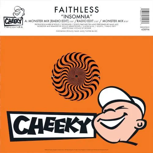 Faithless - Insomnia - RSD Black Friday 25 (12" Zoetrope)