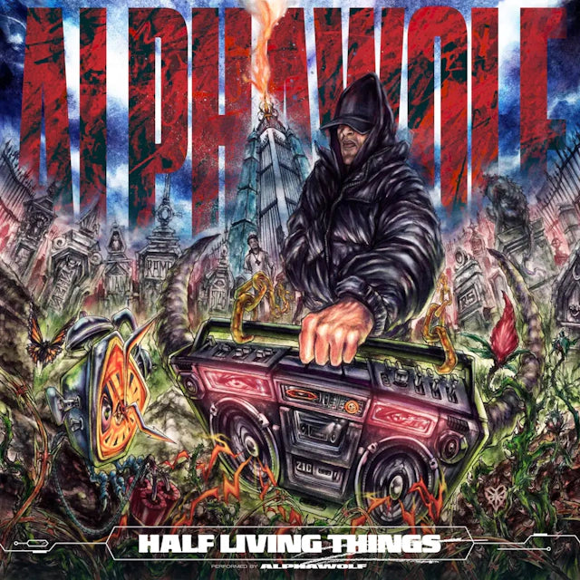 Alpha Wolf - Half Living Things (1LP Blue Corona Vinyl)