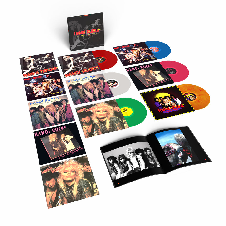 Hanoi Rocks - The Complete Collection 1981-1984 (6LP Coloured Vinyl)