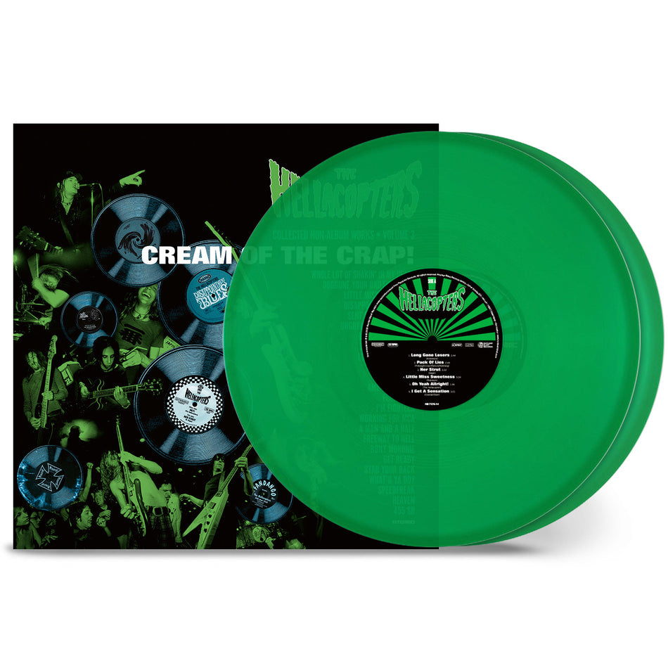 The Hellacopters - Cream Of The Crap! Collected Non-Album Works • Volume 3 (2LP Green Vinyl)