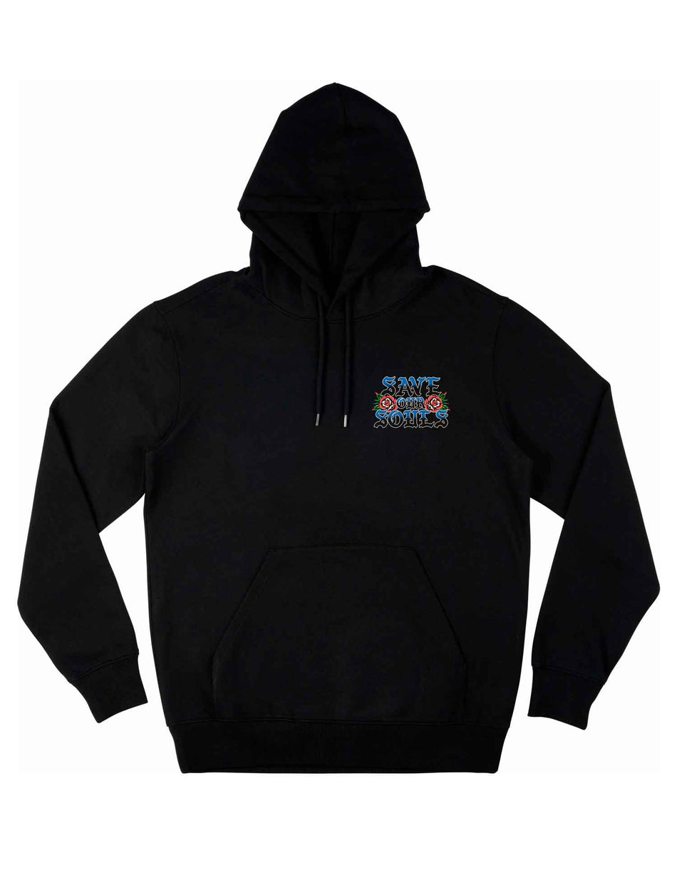 Death On Wax Hoodie - Save Our Souls Clothing