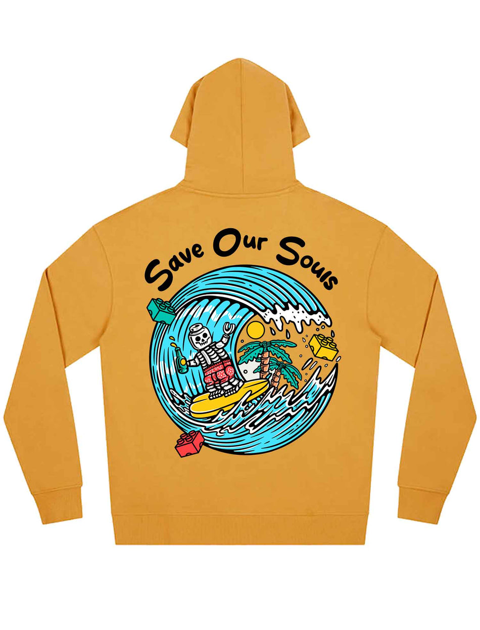 Lego Surfer Hoodie - Save Our Souls Clothing