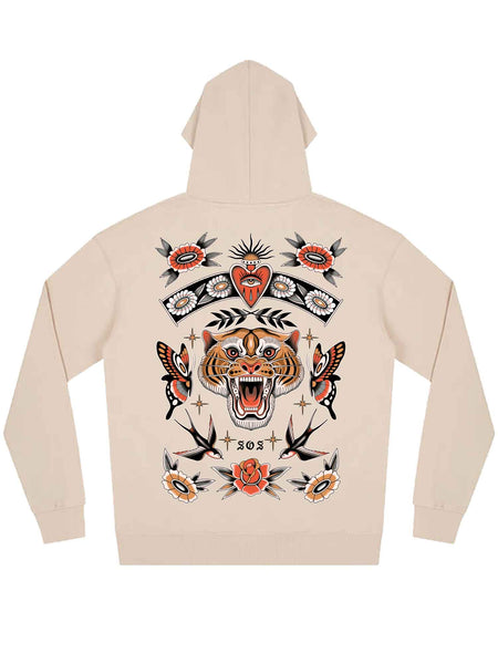 Tiger Flash Sheet Hoodie - Save Our Souls Clothing