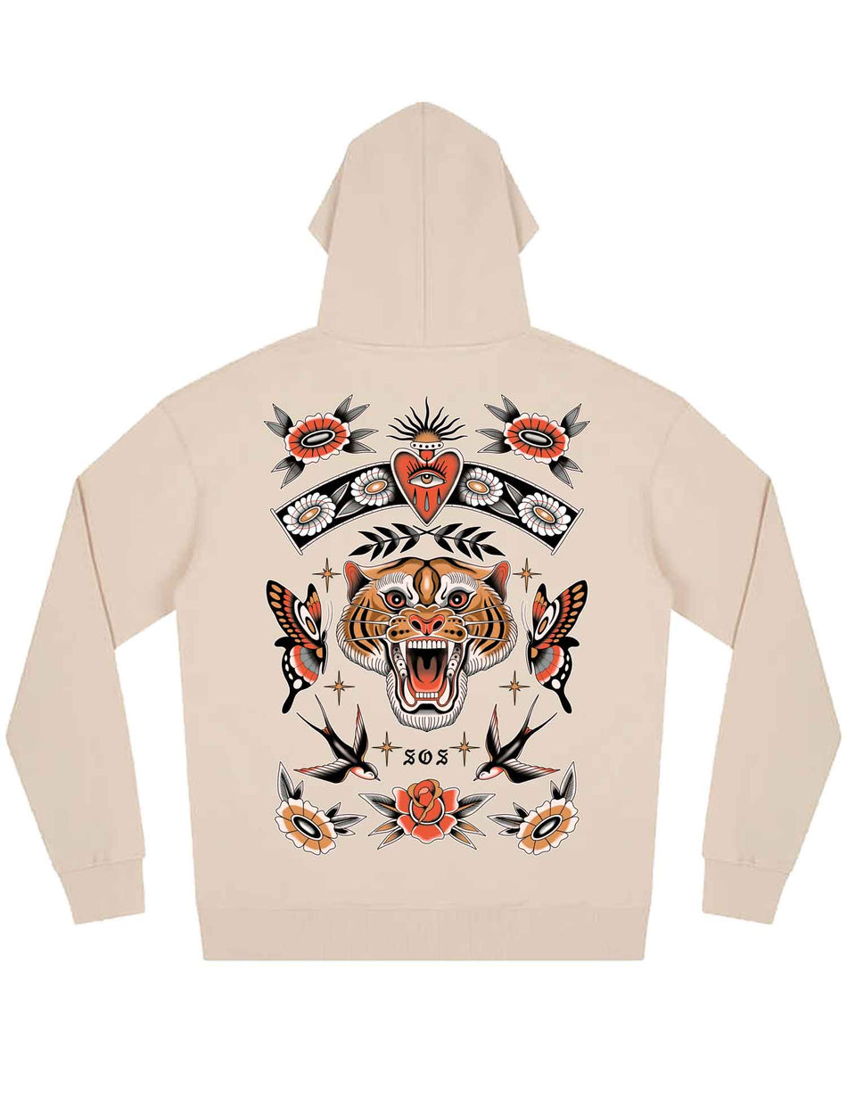 Tiger Flash Sheet Hoodie - Save Our Souls Clothing