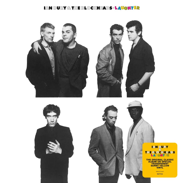 Ian Dury - Laughter (1LP Transparent Yellow Vinyl)