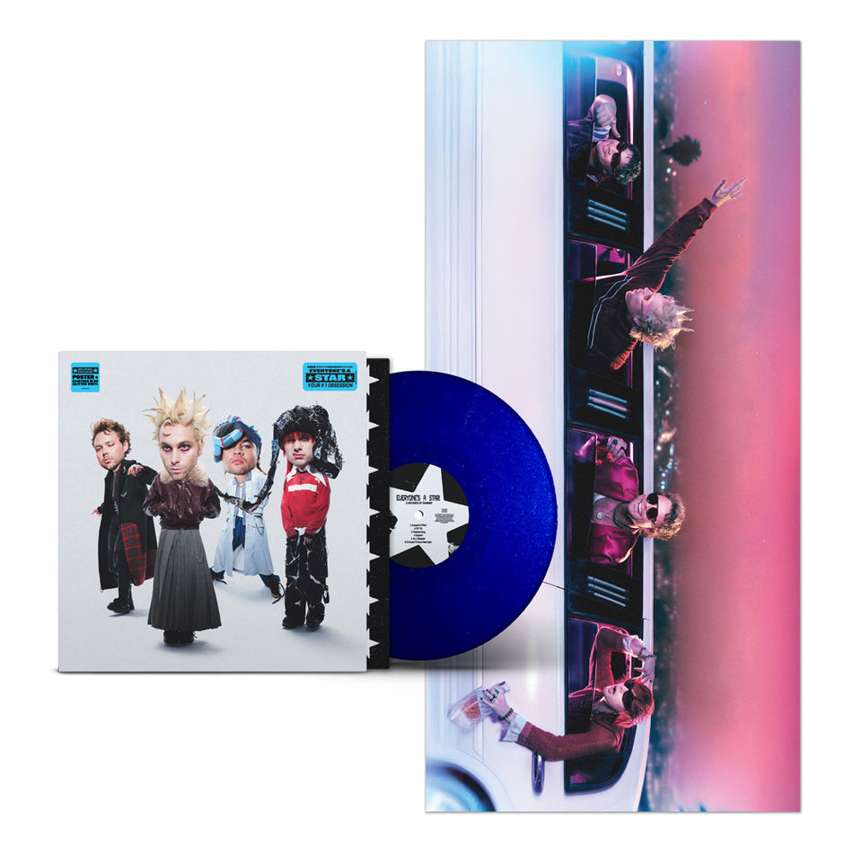 5 Seconds Of Summer - Everyone’s A Star! (1LP Blue Vinyl + Indie Exclusive Poster)